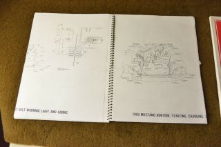 1969 1970 Mustang Illustration Manuals Diagrams Exploded View Wiring 2