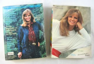 Vintage Sears Cheryl Tiegs Catalogs - Fall Winter 1981 & 1984 Spring Summer - Vgc