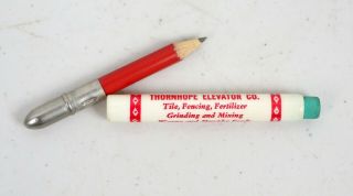 Vintage Bullet Pencil Thornhope Elevator Co.  Advertising Star City Indiana