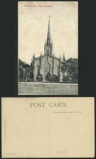 India Old Postcard The Cathedral St.  Paul 
