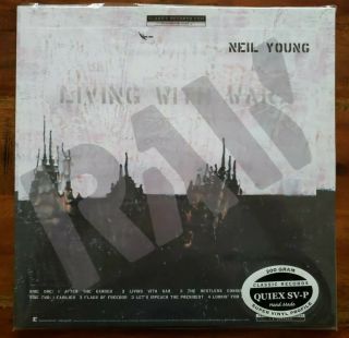 Neil Young Living With War/in The Beginning Raw Factory 200 Gram Lp