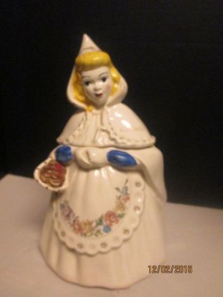 Vintage Metlox Cinderella Cookie Jar