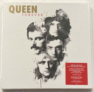 Queen Forever Box Set Black Vinyl 4x Lp Plus Bonus Disc Limited Edition