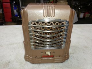Vintage Retro Art Deco Arvin Electric Space Portable Fan Heater Model 213
