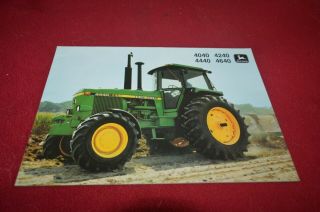John Deere 4040 4240 4440 4640 Tractor For Europe Brochure Fcca