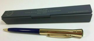 Auxiliary V.  F.  W.  Garland Ladies Bubble Writing Pen Blue Ink W/ Case