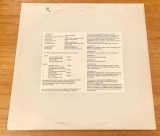 Company 6 Incus 29 Jazz LP 1978 UK Leo Smith Evan Parker Steve Lacy, 2