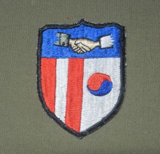 Japanese Made Korean Civil Assistance Command Patch.