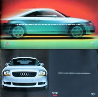 Audi Tt Inaugural Launch Brochure 1999