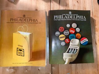 Vintage 1968 Philadelphia Pa Bell Phone Book Directory: Yellow & White Pages