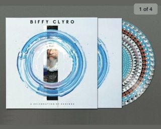 Biffy Clyro A Celebration Of Endings Zoetrope Vinyl.  Released 14/8/20