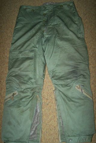 Ww2 A - 9 Insulated Flight Pants,  Size 40,  U.  S.  Issue