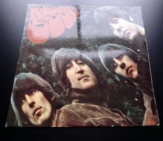 THE BEATLES Rubber Soul UK PARLOPHONE STEREO 2