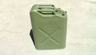 Old Us Army Korean War Era 1951 Dated Jerry Can // Gas Can // Fuel Can