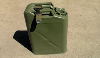Old Us Army Korean War Era 1952 Dated G.  P.  &f.  Co.  Jerry Can / Gas Can