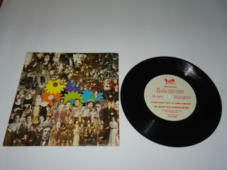The Beatles Fifth Fan Club Christmas Flexi Disc 7 " Record Thorens 1967