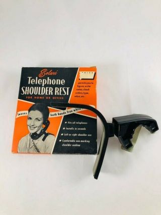 Vintage Solari Phone Shoulder Rest
