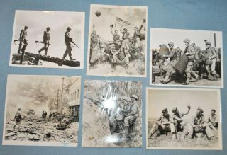 Korean War Press Photo Grouping - U.  S.  Marines / 1st Marine Division