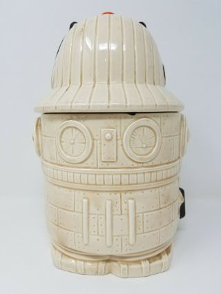 Made In Japan Ceramic ROBOT COOKIE JAR 1960 ' s Vintage Space age POP Culture 3