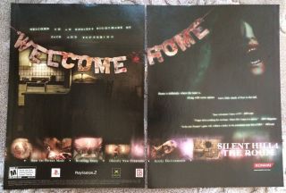 Silent Hill 4 The Room Poster Ad Print Playstation 2 Ps2 Retro