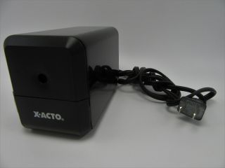 X - Acto Black Desktop Electric Pencil Sharpener Model 18xxx Cn - &