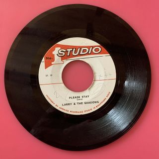Larry & The Shadows - Please Stay / Roland Alphonso - Song Of Love 7 " Reggae 45
