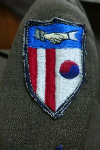 Korean War Us Korean Civil Assistance Command Patch