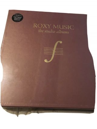 Roxy Music: The Complete Studio Albums By Roxy Music (vinyl)