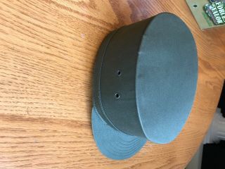 Vintage 1950’s Korean War Us Army Ridgeway Cap Hat 6 7/8 Size.