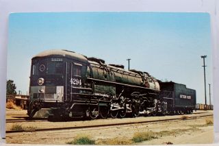 Train Railroad Rr Southern Pacific 4294 Postcard Old Vintage Card View Standard