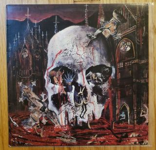 Slayer - South Of Heaven Lp Vinyl 1988 Orig Def Jam Ghs 24203 Dmm Masterdisk Ex