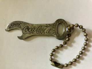 Antique Coca Cola Bottle Opener Unique Rare 1900’s