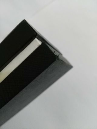 Montblanc pen box case Mont blanc pen black leather box 3