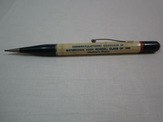 Vtg Watertown Wi Mullens Dairy Congrats Graduate Class Of 1948 Mechanical Pencil
