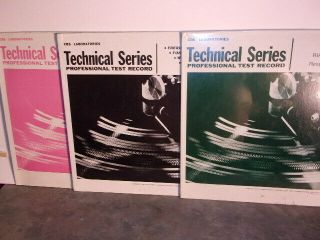 3 Cbs Laboratories Technical Series Professional Test Record Str 