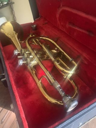 Vintage King Music Instruments,  Cleveland 602 Coronet With Case