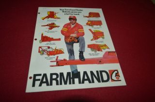 Farmhand Buyers Guide For 1978 Brochure Fcca