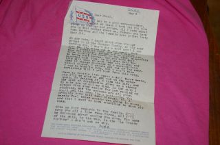 Korean War Era Letter Written On Uso Stationary - Ss La Grande Victory
