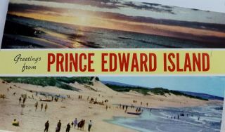 Canada Prince Edward Island Greetings Postcard Old Vintage Card View Standard Pc