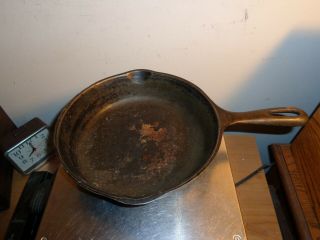 Vintage Griswold No 5 Cast Iron Skillet Fry Pan 8 Inch Diameter