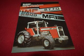 Massey Ferguson 2770 2800 Tractor Brochure Fcca