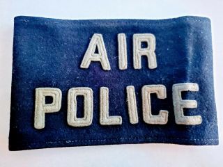 Us Air Force Air Police Armband Usaf 1950 