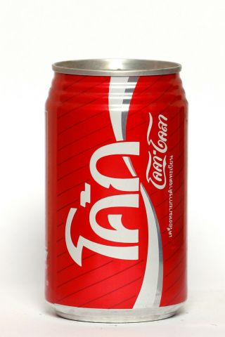1990 Coca Cola can from Thailand,  Italia ' 90 2