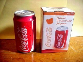 Coca Cola Coke Can Cartoon Workmanship Telephone Kxt - 155 Phone
