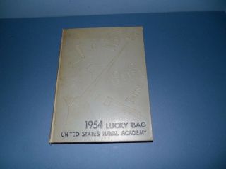 1954 The Lucky Bag - United States Naval Academy Yearbook - Annapolis - 1954