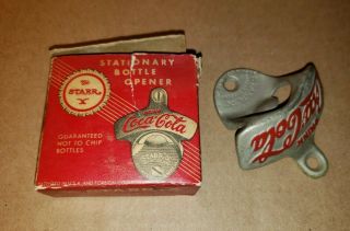 Vintage Starr X Coke Coca Cola Bottle Opener W/box