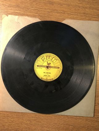 Johnny Cash 78 Rpm - I Walk The Line / Get Rhythm 1956 Sun Records