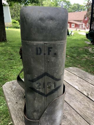 1951 Us Army Korean War Military 5l “bennett” Jerry Fuel Gas Can