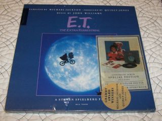Ultra Rare Promo Michael Jackson E.  T.  1982 Vinyl Lp