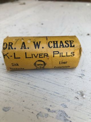 Dr.  A.  W.  Chase K - L Liver Pills,  Complete In Package